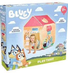 Bluey - Pop 'N' Fun Spielzelt - knallt in Sekunden auf und einfache Aufbewahrung, mehrfarbig - Bild 1 von 5