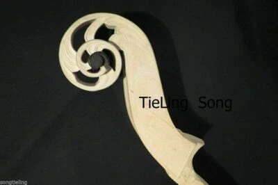 Good unfinished 4/4 Emptied upright double bass maple neck #6390 - Image 1 of 4