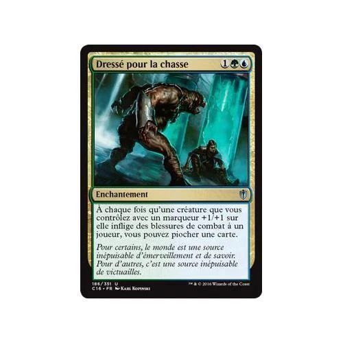Mtg Magic: Playset (4x) Dress for Hunting Commander 2016 Vf - Image 1 of 1