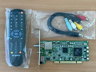 KWorld ATSC Analog TV Card VS-ATSC120 PCI Interface with Remote Control - Image 1 of 4