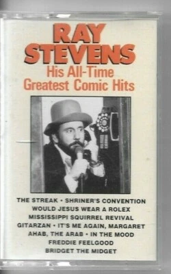 His All-Time Greatest Comic Hits by Ray Stevens (Cassette, Jun-1990, Curb) - Image 1 of 2