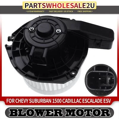 Motor soplador de climatización con jaula de ventilador para Chevrolet Suburban 1500 GMC Yukon XL 1500 Foto 1 de 4