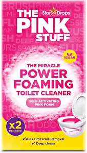 - the Pink Stuff - the Miracle Power Foaming Toilet Cleaner - 2 Treatments - Sel - Picture 1 of 12