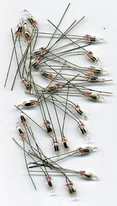 Lot Of 25 Bulbs Neon Orange - Picture 1 of 1