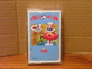 1989 Helloween I Want Out Live Cassette Tape RCA BMG Records Hard Rock Metal - Picture 1 of 6