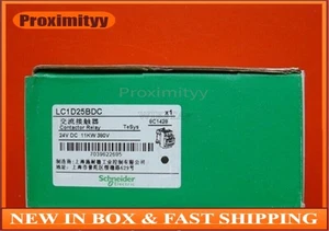 New Schneider LC1-D25BDC LC1D25BDC DC24V Contactor - Picture 1 of 7