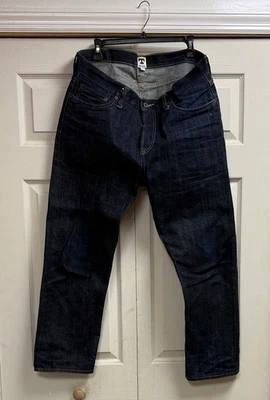 Jeans Tellason ribete recto azul 35 x 28 real 36 Foto 1 de 4