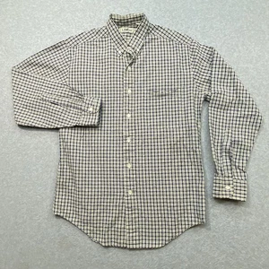 VTG L.L. Bean Button Up Long Sleeve Men’s Sz S Plaid Pocket Outdoor Regular - Picture 1 of 6