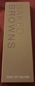 DOSE OF COLORS Baked Browns Lidschattenpalette BRANDNEU IM KARTON - Bild 1 von 4