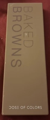 DOSE OF COLORS Baked Browns Eyeshadow Palette BRAND NEW IN BOX - Image 1 of 4