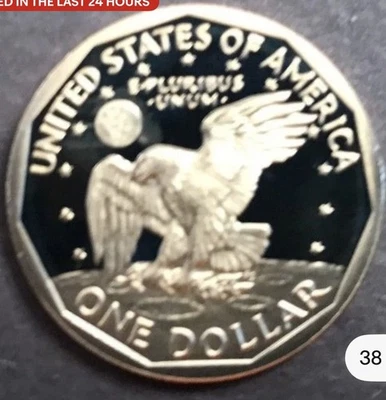 1979 S SUSAN B ANTHONY  DOLLAR TYPE 2 GEM DCAM PROOF  - Image 1 of 4