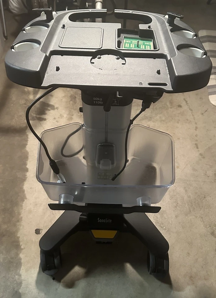 CARRITO RODANTE SONOSITE EDGE CON TRIPLE TRANSDUCTOR CONECTAR LIBERACIÓN RÁPIDA Foto 1 de 4