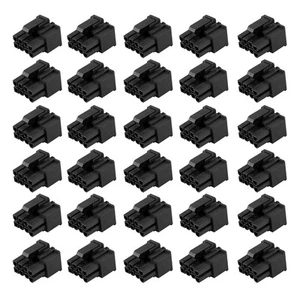 30 StüCk 4,2 Mm 6 + 2 Pin 8P 8PIN Stecker Strom Anschluss Kunststoff Schale8244 - Bild 1 von 8