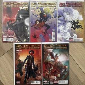 Disney Kingdoms Big Thunder Mountain Railroad 1-5 Complete! Brand New! - Picture 1 of 11