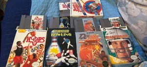 NES Game Lot Nintendo - Boxes 5 Games. Tested - Picture 1 of 6