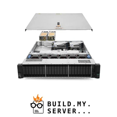 HP ProLiant DL380 G10 Server 2x Gold 6154 3.00Ghz 36-Core 256GB RAM 24x Caddies - Image 1 of 4