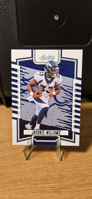 2023 Panini Absolute - Javonte Williams #54 Green - Image 1 of 2