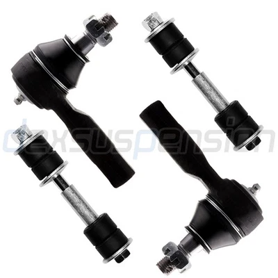 4x Kit de eslabones de barra estabilizadora de extremo de barra estabilizadora interior delantera Nissan Xterra 2000-2003 2004 Foto 1 de 4