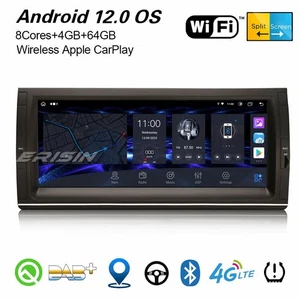 10,25" IPS 8-Kern 4GB+64GB Android 14 BMW X5 E53 Autoradio DAB+ CarPlay DSP Navi - Bild 1 von 1