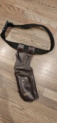 Vintage Kolpin Brown Leather Archery Quiver Pouch Bag - Image 1 of 4