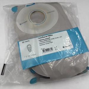 10 Coloplast 10479 SenSura Mio 1-pc Ostomy Pouch 1-9/16" EasiClose WIDE Outlet - Picture 1 of 8
