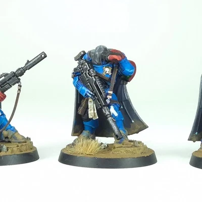 Eliminators Painted Crimson Fists Space Marines Warhammer 40k - Image 1 of 4