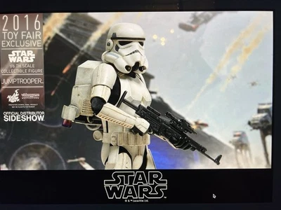 NUEVO CORREO SELLADO* Sideshow Hot Toys 1/6 Star Wars Battlefront JUMPTROPPER VGM23 Foto 1 de 4