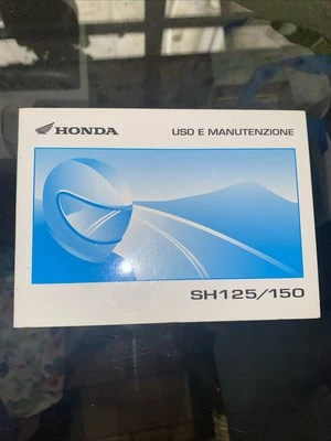 Honda SH 125/150 2001 2008 Libretto Uso e Manutenzione - Immagine 1 di 4