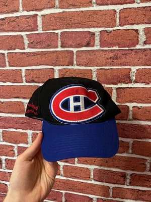 Vintage 90s Montreal Canadiens Wool Hat Cap Hockey Men One Size Made in Korea - Image 1 of 4