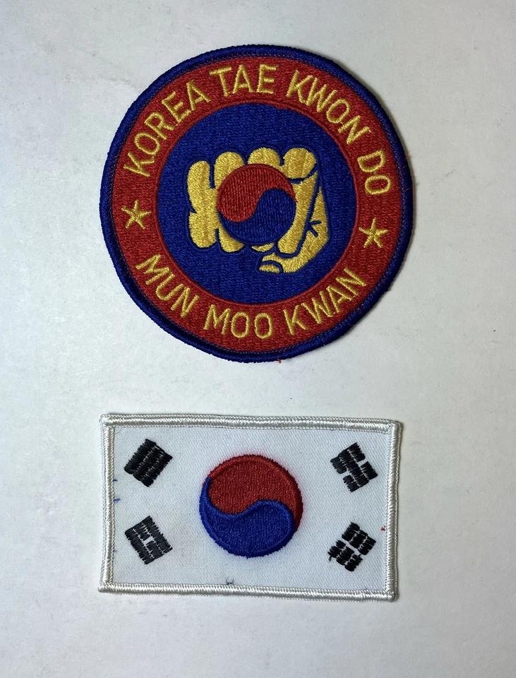KOREAN TAE KWON DO CLOTH PATCHES - Image 1 of 1