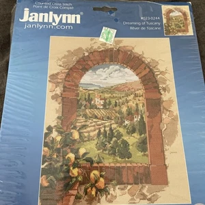Janlynn 2004 Dreaming of Tuscany unvollständiges Set #023-0244 ohne Stoff - Bild 1 von 4