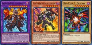 Archfiend Black Skull Dragon Fusion:+ Red-Eyes Archfiend of Lightning + Red-Eyes - Imagen 1 de 1