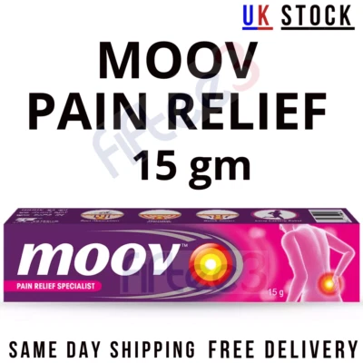 MOOV Instant Pain Relief Cream for Strains Sprains Arthritis Knee Regular -20 gm