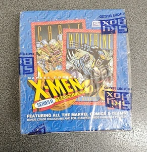 X-MEN TRADING CARDS SERIES II (1993) BOX NEW FACTORY SEALED - Foto 1 di 6