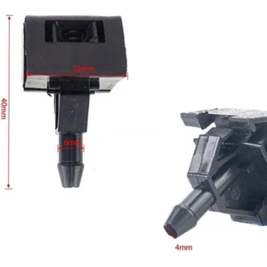 2x Windscreen Washer Jet Nozzles N/S & O/S 28932-JD000 For Nissan Qashqai OZ - Picture 1 of 8