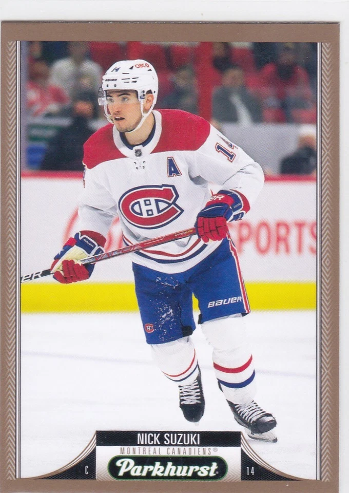 2022/23 PARKHURST..NICK SUZUKI..PARALELO BRONZE..CARTÃO # 268..CANADIENS - Imagem 1 de 1