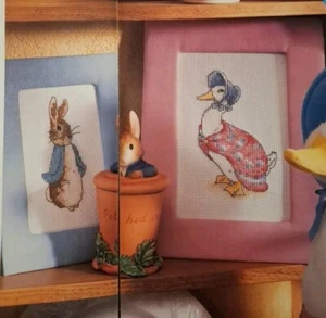Cross Stitch Chart (From Magazine) - Beatrix Potter - Peter Rabbit & Jemima - Picture 1 of 4