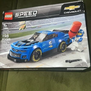 LEGO SPEED CHAMPIONS: Chevrolet Camaro ZL1 Rennwagen (75891) Box beschädigt versiegelt - Bild 1 von 5
