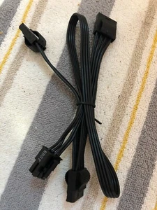 SEASONIC G  SSR-750RM   6 Pin Perif  TO  3x IDE  DRIVE  Power CABLE , ORIGINAL - Picture 1 of 1