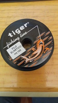 filo elastico per esche pesca bolentino surfcasting traina filo innesco amo - Immagine 1 di 3