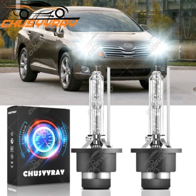 Bombilla de faro de xenón HID delantera para Toyota Venza 2009-2012 haz bajo ajuste X2- Foto 1 de 4