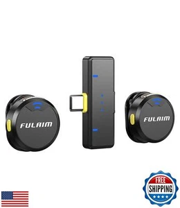 FULAIM X3 Wireless Lavalier Microphone for iPhone 15 Series, Android, Tablet, - Picture 1 of 5