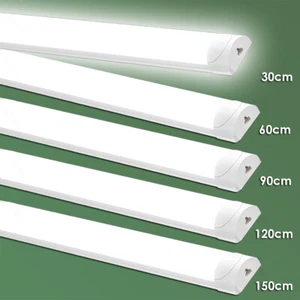 Unterbauleuchte LED 230V Lichtleiste Küche Aufbau-Lampe Beleuchtung Schrank weiß - Bild 1 von 17