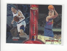 1999-00 Finest Double Feature Right Refractor #DF12 Jason Kidd/Tom Gugliotta