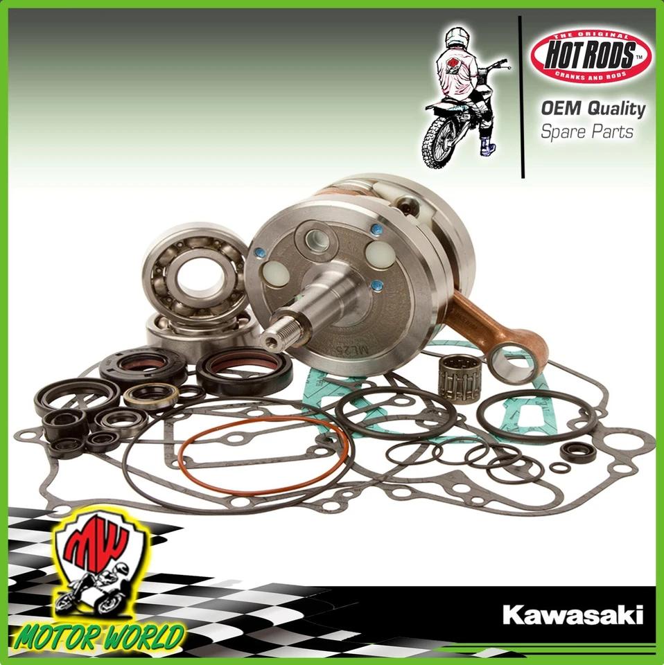 Set Vilebrequin Renforcé Hot Rods Kawasaki KX 125 2003 2004 2005 - Photo 1/1