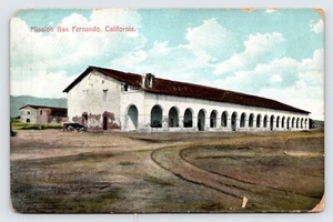 Mission San Fernando, California Early Postcard P6 - Picture 1 of 2
