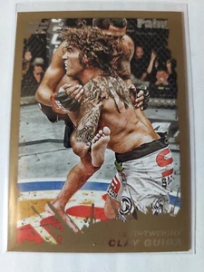 Clay Guida #186 2011 Topps UFC Moment of Truth Gold Parallel - Picture 1 of 2