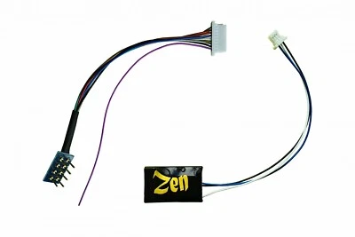 DCC Zen Black Decoder: Mini 8 Pin Harness 4 Function DCD-ZNMINI.4 +Plus Post 2nd - Image 1 of 4