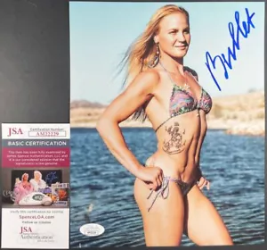 UFC Valentina Shevchenko signiert 8x10 Foto B Autogramm Kugel MMA JSA COA - Bild 1 von 1