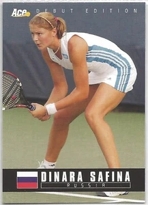 2005 Ace Authentic Debut Edition - Dinara Safina Tennis Card #46 - Picture 1 of 1
